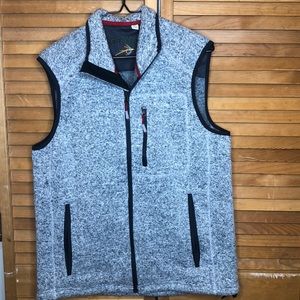 ORVIS Mens Sweater Vest Size Medium Full Zip